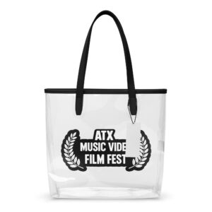 Clear tote bag